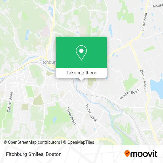 Fitchburg Smiles map