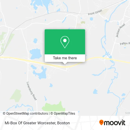 Mi-Box Of Greater Worcester map