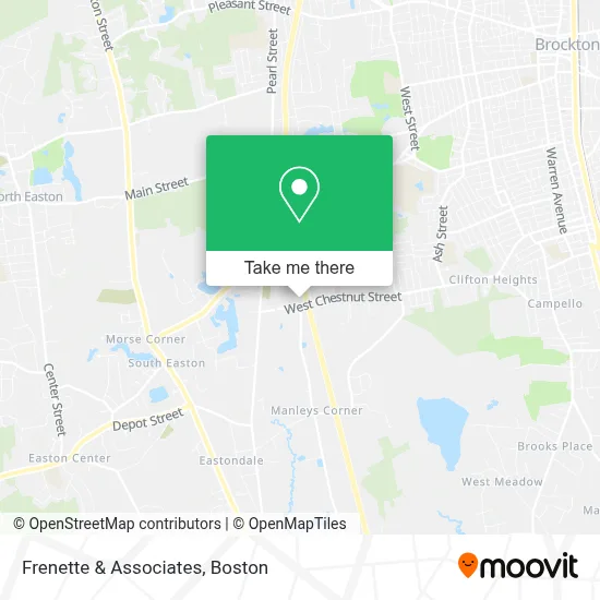 Frenette & Associates map