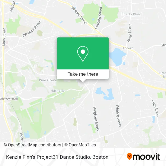 Kenzie Finn's Project31 Dance Studio map