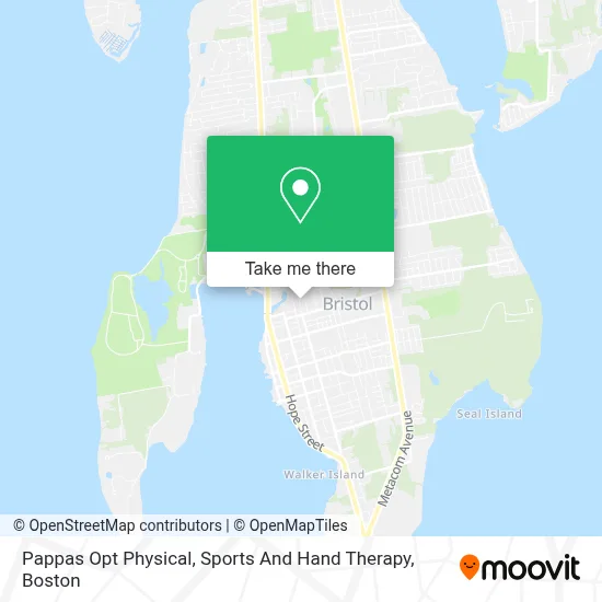 Pappas Opt Physical, Sports And Hand Therapy map