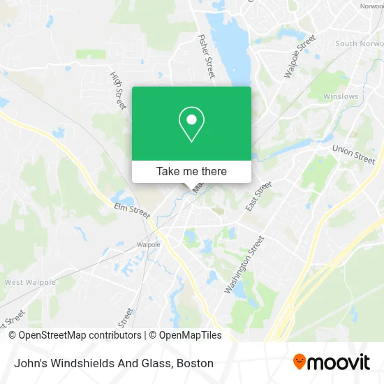 John's Windshields And Glass map