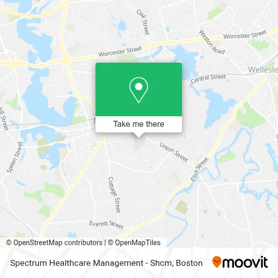 Spectrum Healthcare Management - Shcm map
