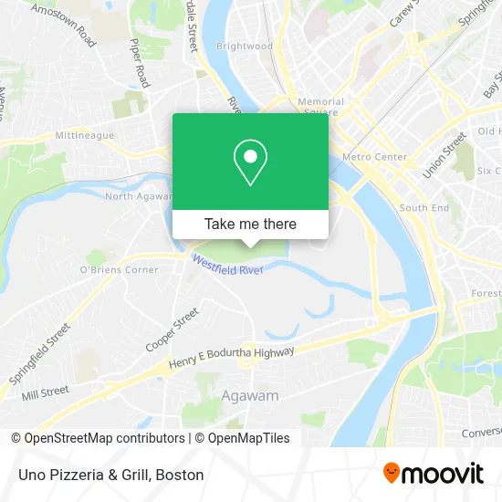 Uno Pizzeria & Grill map