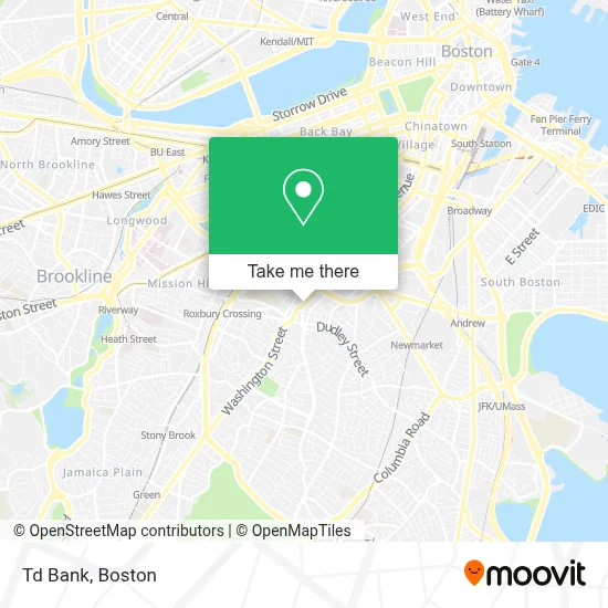 Td Bank map