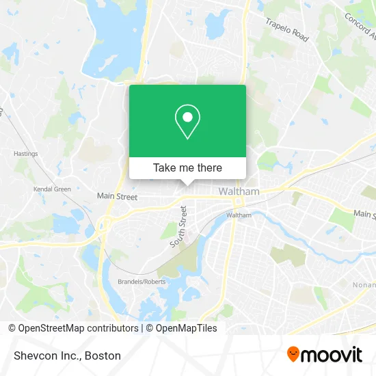 Shevcon Inc. map