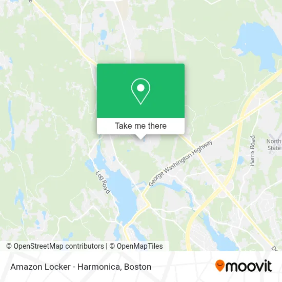Amazon Locker - Harmonica map