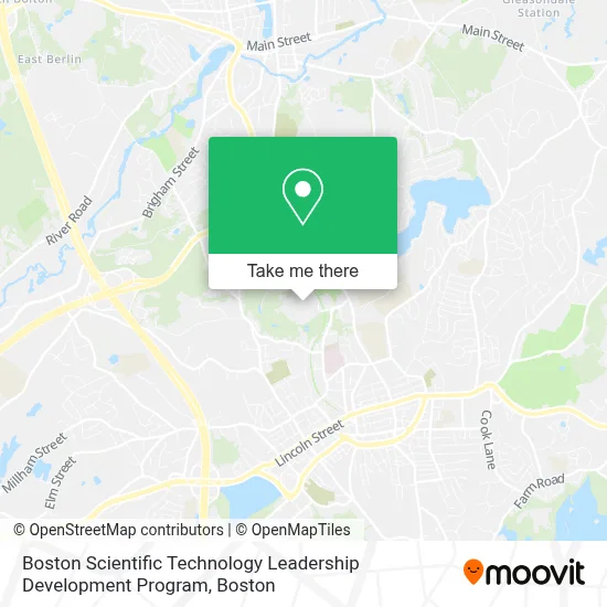 Boston Scientific Technology Leadership Development Program map
