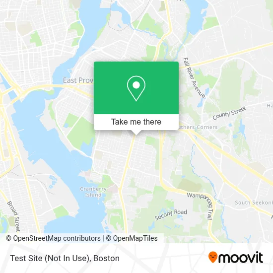 Test Site (Not In Use) map