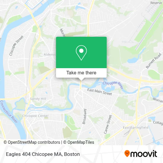 Eagles 404 Chicopee MA map