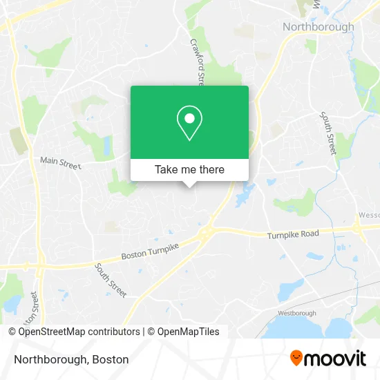 Northborough map