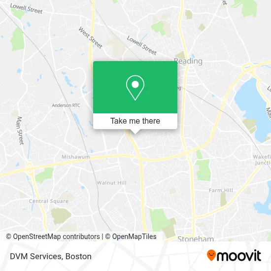 Dvm Services map