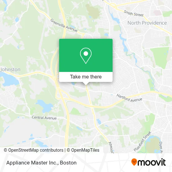 Appliance Master Inc. map