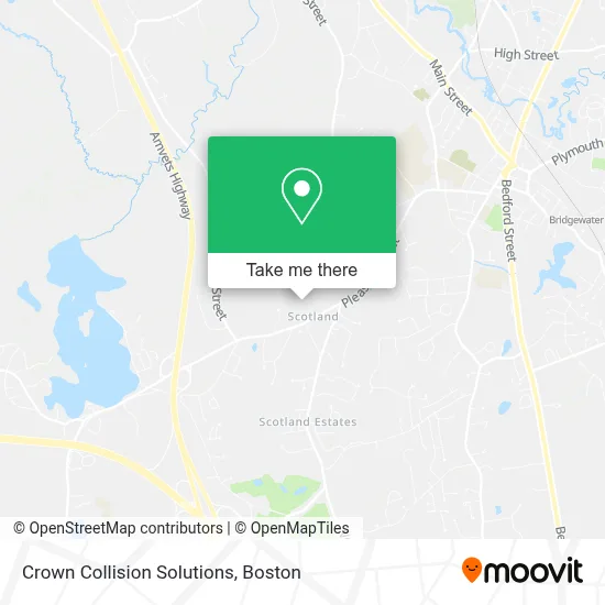 Crown Collision Solutions map