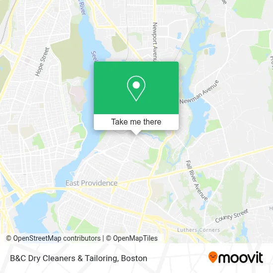 B&C Dry Cleaners & Tailoring map