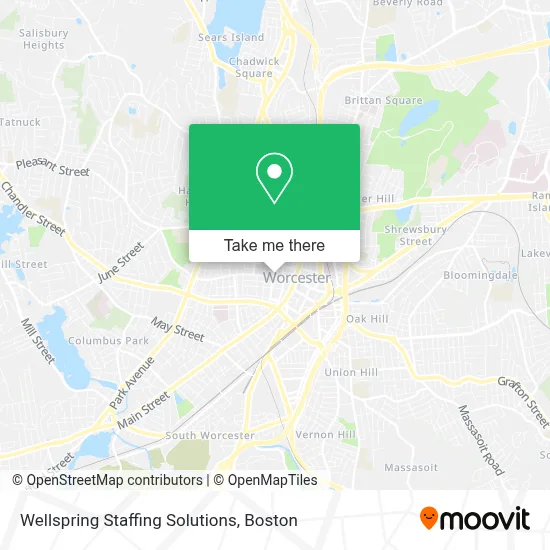Wellspring Staffing Solutions map