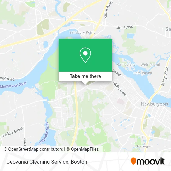 Geovania Cleaning Service map