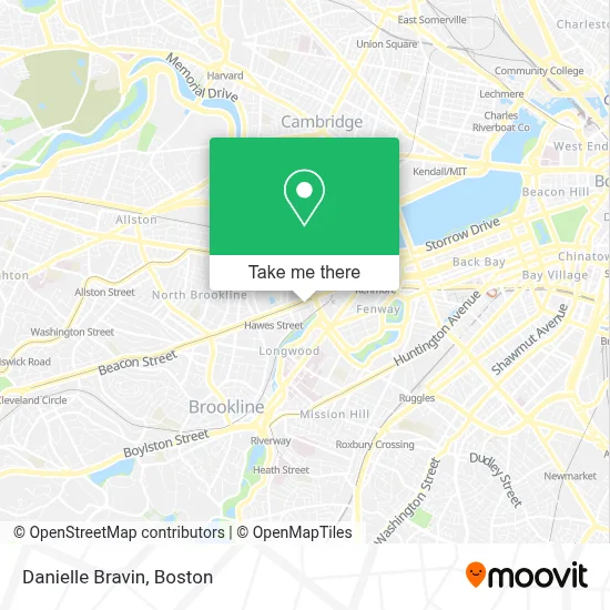 Danielle Bravin map