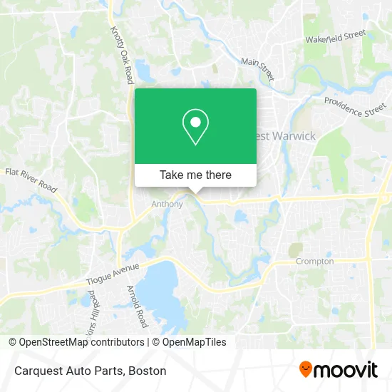 Carquest Auto Parts map