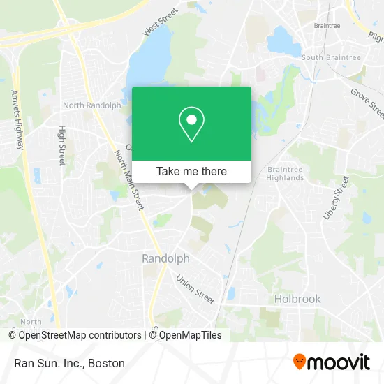 Ran Sun. Inc. map