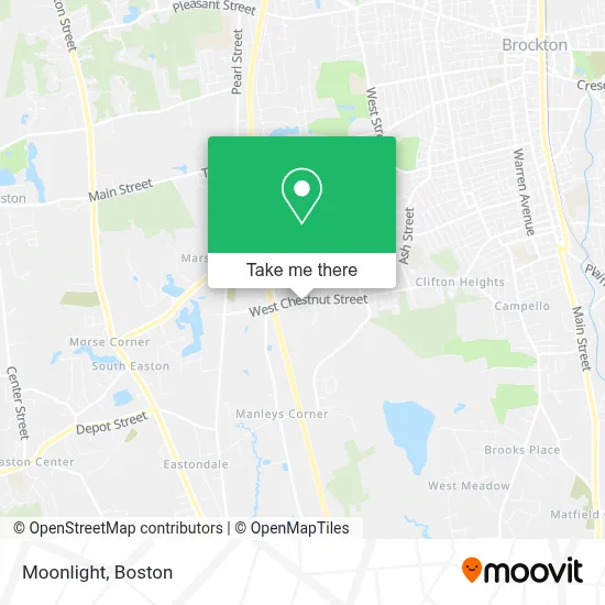 Moonlight map