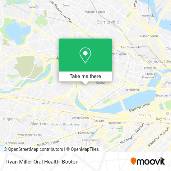 Ryan Miller Oral Health map