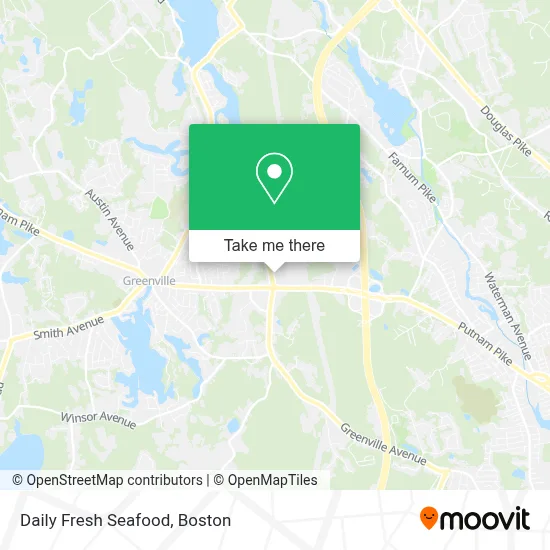 Daily Fresh Seafood map