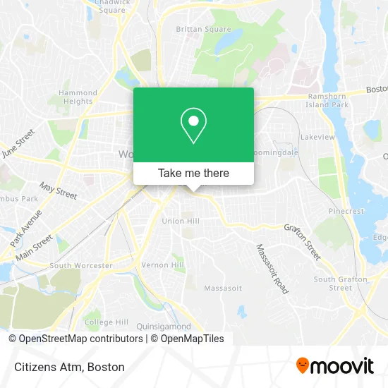 Citizens Atm map
