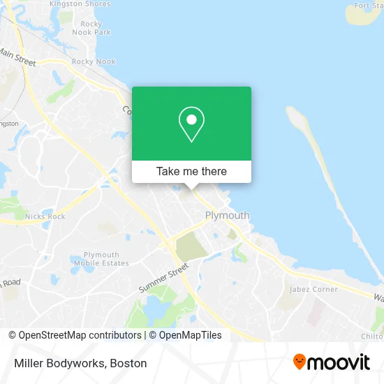 Miller Bodyworks map