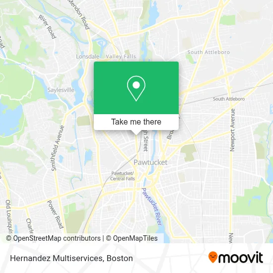 Hernandez Multiservices map