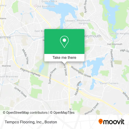Tempco Flooring, Inc. map