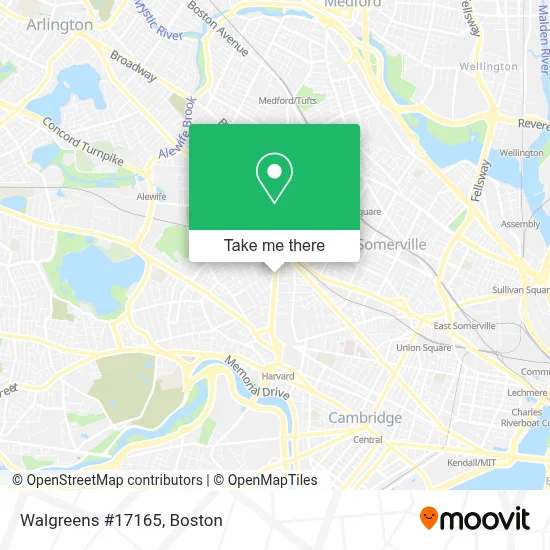 Walgreens #17165 map