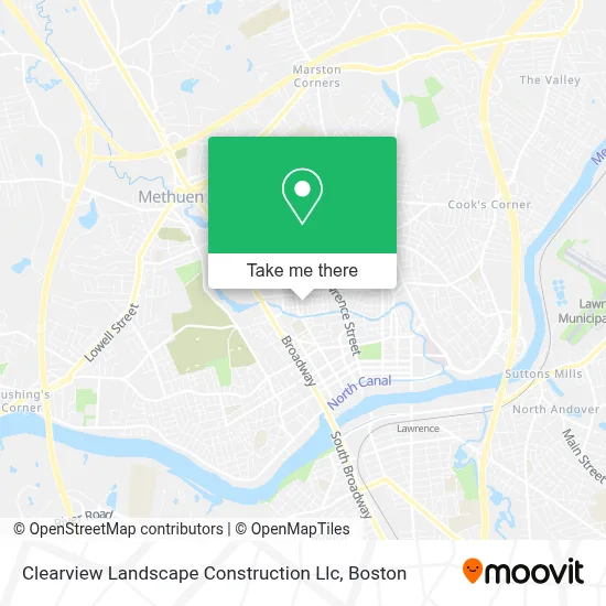 Clearview Landscape Construction Llc map