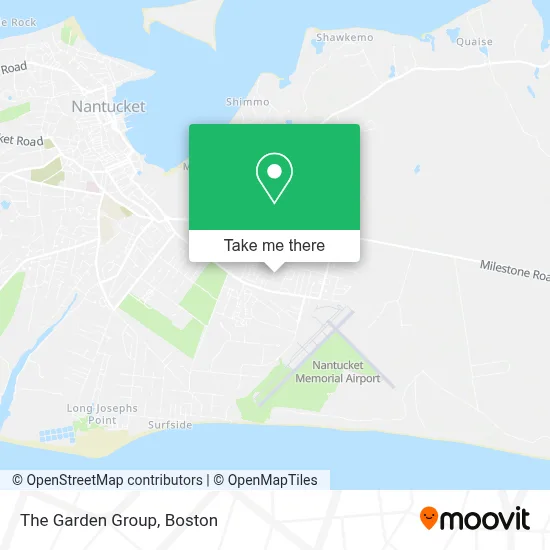 The Garden Group map