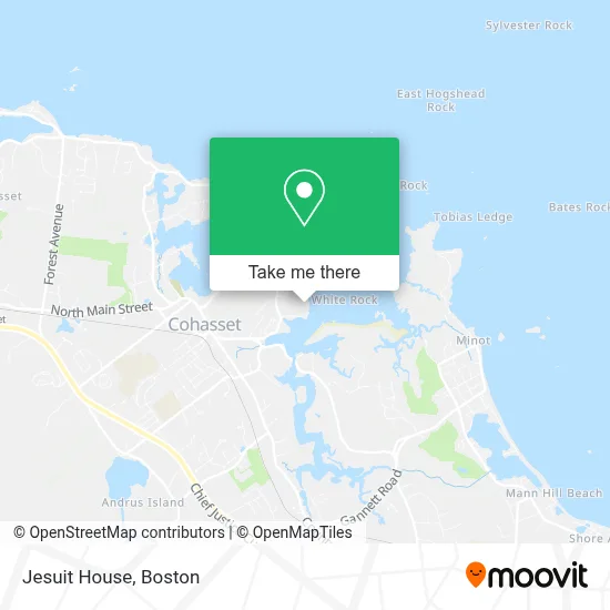 Jesuit House map