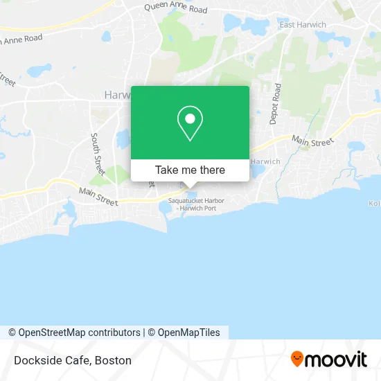 Dockside Cafe map