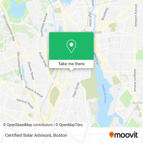 Certified Solar Advisors map
