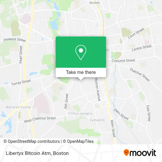 Libertyx Bitcoin Atm map