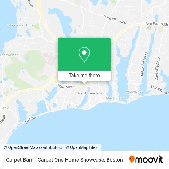 Carpet Barn - Carpet One Home Showcase map