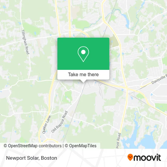 Newport Solar map