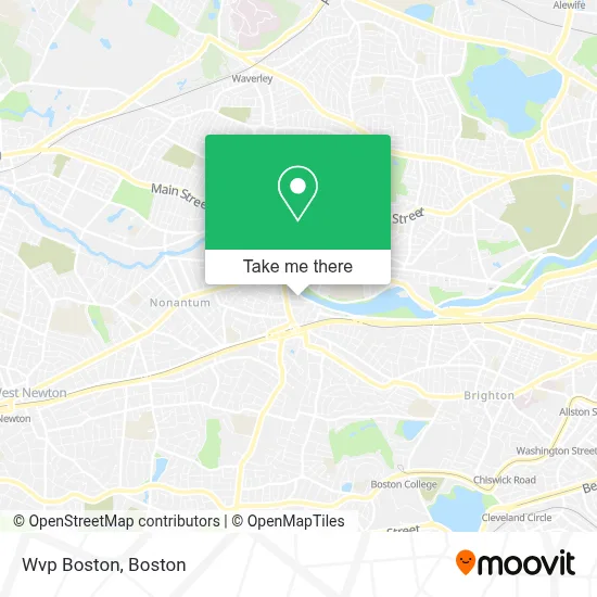 Wvp Boston map