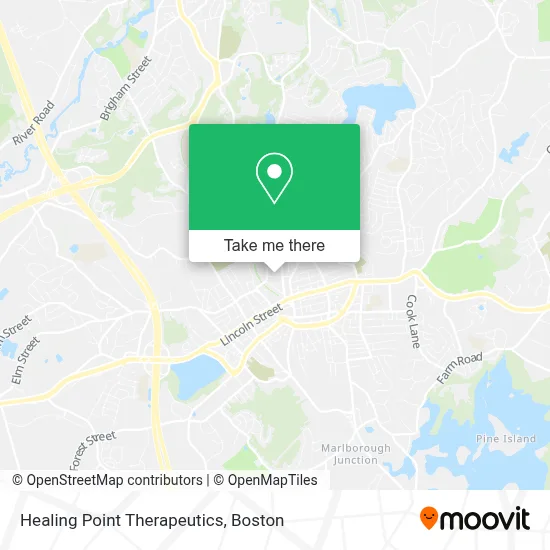 Healing Point Therapeutics map