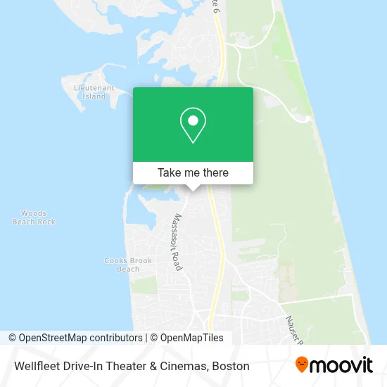 Wellfleet Drive-In Theater & Cinemas map