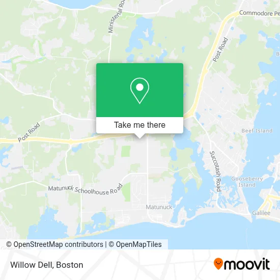 Willow Dell map