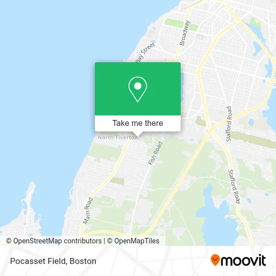 Pocasset Field map