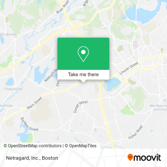 Netragard, Inc. map