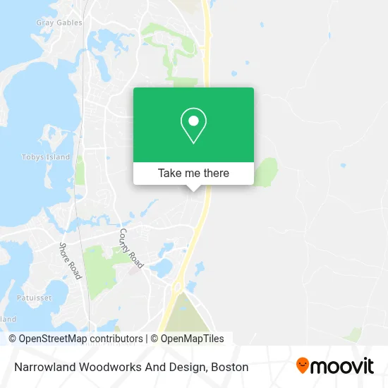 Narrowland Woodworks And Design map