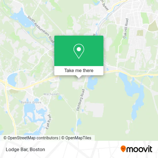 Lodge Bar map
