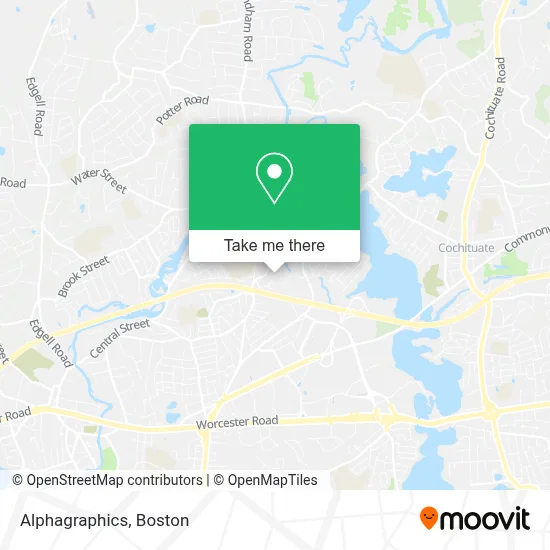 Alphagraphics map