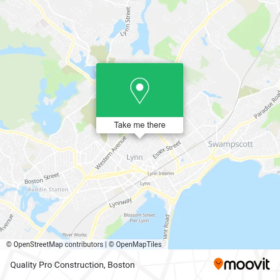 Quality Pro Construction map